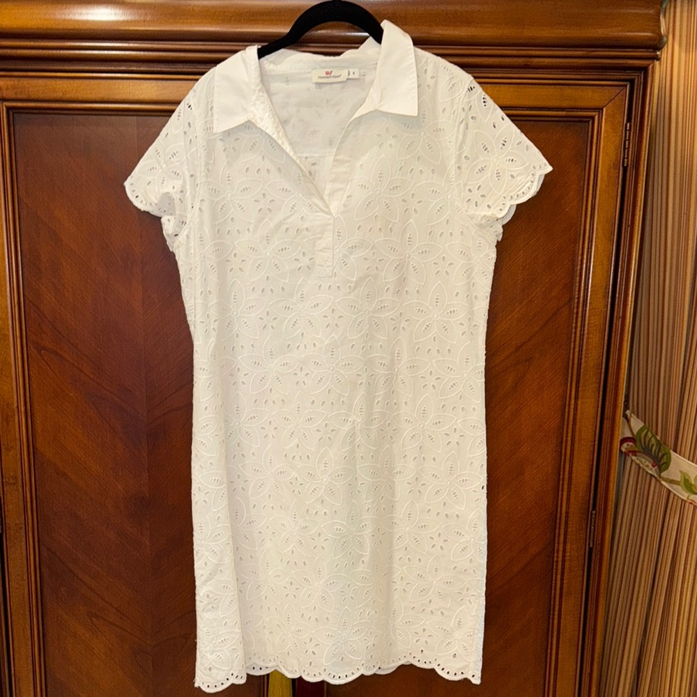 White Eyelet Dress